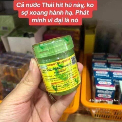 Hũ Hít Thông Mũi Thảo Dược Hong Thai