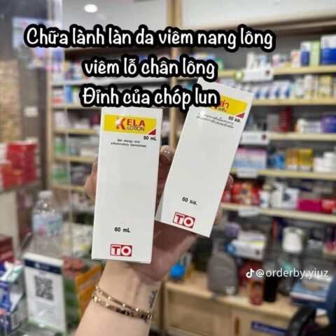 Trị viêm nang lông Kela Lotion 60ml