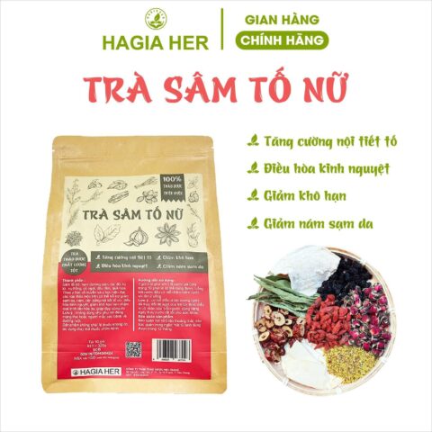 Trà Sâm Tố Nữ - Cải Thiện Nội Tiết (10 gói)