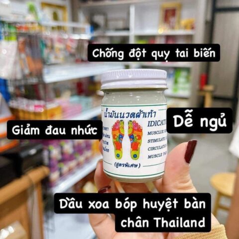 Cao Dầu Chống Đột Quỵ Ấm Chân Giải Cảm Thái