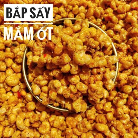 Bắp Rang Tỏi Ớt 350g