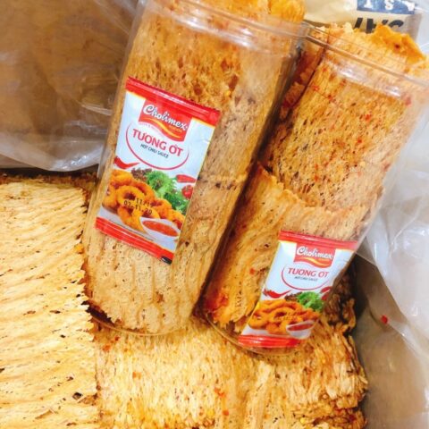 Mực Cán Tẩm Vị 250g