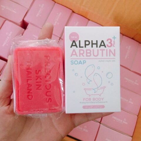 Soap Xà Phòng Tắm Trắng Da Body ALPHA ARBUTIN 3+ Plus