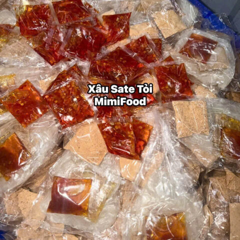 Xâu Sate Tỏi Mimi Nguyễn (10 Bịch)
